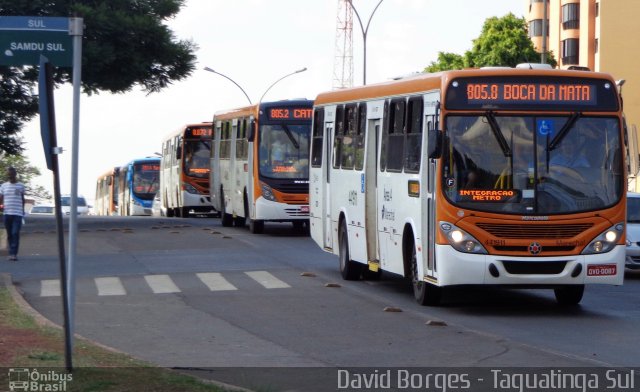 Auto Viação Marechal Brasília 441911 na cidade de Taguatinga, Distrito Federal, Brasil, por David Borges. ID da foto: 2883755.