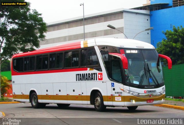 Expresso Itamarati 6391 na cidade de São Paulo, São Paulo, Brasil, por Leonardo Fidelli. Número da foto: #2883814.