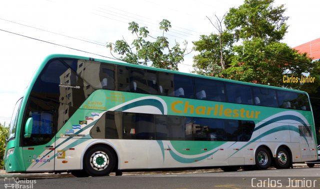 Charllestur Ônibus de Turismo 1011 na cidade de Caldas Novas, Goiás, Brasil, por Carlos Júnior. Número da foto: #2885512.