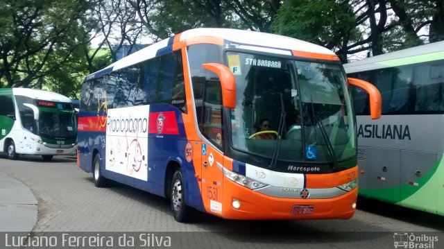 Viação Piracicabana 1531 na cidade de São Paulo, São Paulo, Brasil, por Luciano Ferreira da Silva. Número da foto: #2883784.