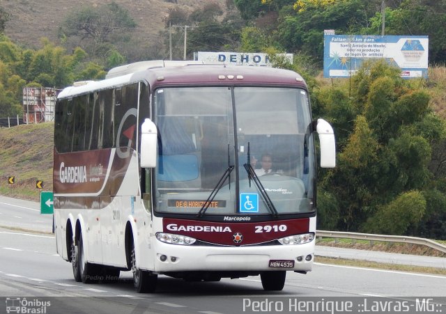Expresso Gardenia 2910 na cidade de Ribeirão Vermelho, Minas Gerais, Brasil, por Pedro Henrique Gumercindo da Silva. Número da foto: #2884787.
