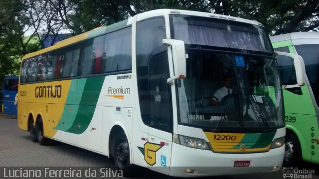 Empresa Gontijo de Transportes 12200 na cidade de São Paulo, São Paulo, Brasil, por Luciano Ferreira da Silva. ID da foto: 2883799.