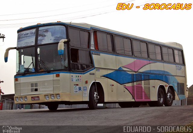 Toptur Transporte e Turismo 6800 na cidade de São Paulo, São Paulo, Brasil, por EDUARDO - SOROCABUS. Número da foto: #2884262.