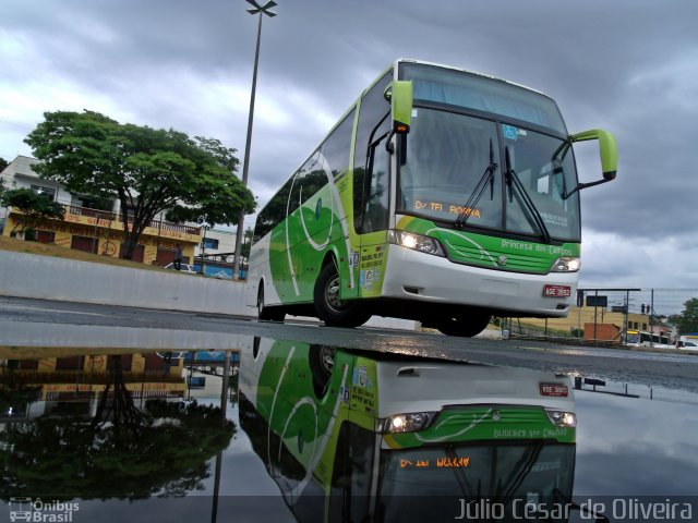 Expresso Princesa dos Campos 5867 na cidade de Telêmaco Borba, Paraná, Brasil, por Júlio César de Oliveira. Número da foto: #2884399.