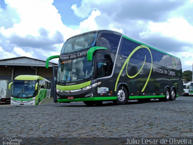 Expresso Princesa dos Campos 6430 na cidade de Telêmaco Borba, Paraná, Brasil, por Júlio César de Oliveira. Número da foto: #2884378.