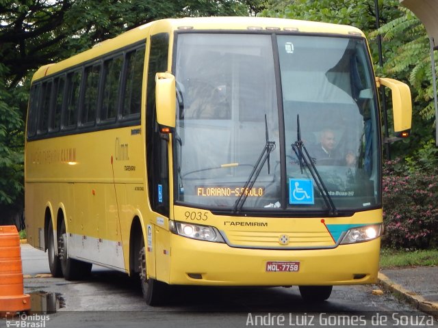 Viação Itapemirim 9035 na cidade de São Paulo, São Paulo, Brasil, por André Luiz Gomes de Souza. ID da foto: 2948639.