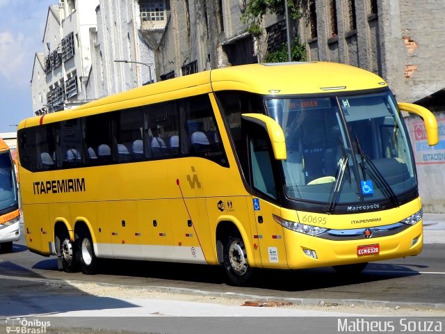 Viação Itapemirim 60695 na cidade de Rio de Janeiro, Rio de Janeiro, Brasil, por Matheus Souza. Número da foto: #2947299.