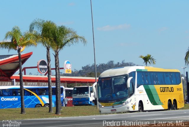Empresa Gontijo de Transportes 18435 na cidade de Ribeirão Vermelho, Minas Gerais, Brasil, por Pedro Henrique Gumercindo da Silva. Número da foto: #2886749.