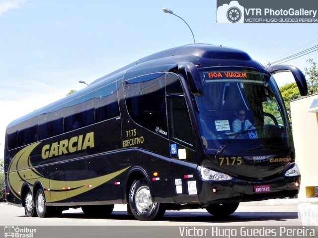Viação Garcia 7175 na cidade de Maringá, Paraná, Brasil, por Victor Hugo Guedes Pereira. Número da foto: #2887703.