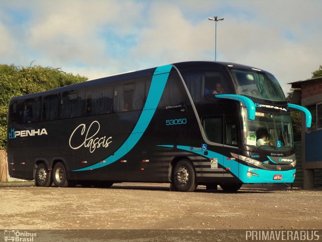 Empresa de Ônibus Nossa Senhora da Penha 53050 na cidade de Curitiba, Paraná, Brasil, por Alexandre Rodrigo. Número da foto: #2888247.