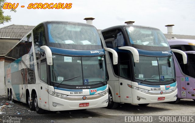 Auto Viação 1001 RJ 108.201 na cidade de São Paulo, São Paulo, Brasil, por EDUARDO - SOROCABUS. Número da foto: #2887954.