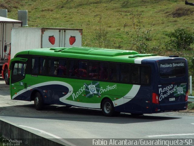 Ônibus Particulares Prefeitura Municípal de Presidente Bernardes na cidade de Aparecida, São Paulo, Brasil, por Fabio Alcantara. ID da foto: 2888315.