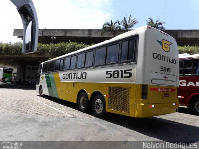 Empresa Gontijo de Transportes 5815 na cidade de Belo Horizonte, Minas Gerais, Brasil, por Neivon Rodrigues. ID da foto: 2887752.