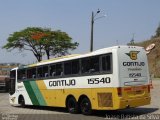 Empresa Gontijo de Transportes 15540 na cidade de João Monlevade, Minas Gerais, Brasil, por Joase Batista da Silva. ID da foto: :id.