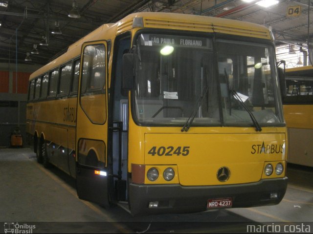 Viação Itapemirim 40245 na cidade de Cachoeiro de Itapemirim, Espírito Santo, Brasil, por Vaudiney Araujo dos Santos. Número da foto: #2889335.