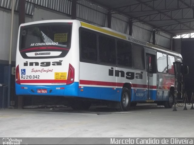 Auto Lotação Ingá RJ 210.042 na cidade de São Gonçalo, Rio de Janeiro, Brasil, por Marcelo Candido de Oliveira. Número da foto: #2889886.