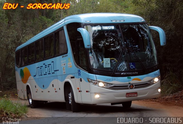 Transportadora Turística Natal 1350 na cidade de São Paulo, São Paulo, Brasil, por EDUARDO - SOROCABUS. Número da foto: #2890226.