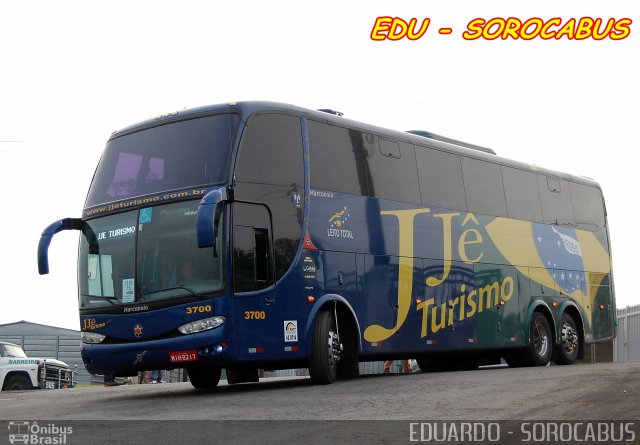 JJê Turismo 3700 na cidade de São Paulo, São Paulo, Brasil, por EDUARDO - SOROCABUS. ID da foto: 2890179.