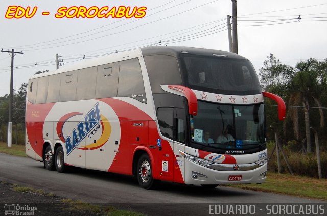 Bariri Turismo 6700 na cidade de São Paulo, São Paulo, Brasil, por EDUARDO - SOROCABUS. Número da foto: #2890145.