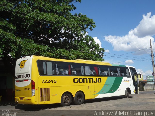 Empresa Gontijo de Transportes 12245 na cidade de Pirapora, Minas Gerais, Brasil, por Andrew Campos. Número da foto: #2889988.