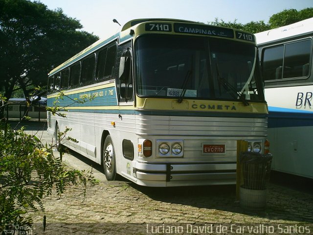 Viação Cometa 7110 na cidade de São Paulo, São Paulo, Brasil, por Luciano David de Carvalho Santos. ID da foto: 2892077.