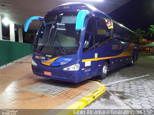 Breda Transportes e Serviços 1724 na cidade de Guaratinguetá, São Paulo, Brasil, por Fabio Alcantara. ID da foto: 2892440.