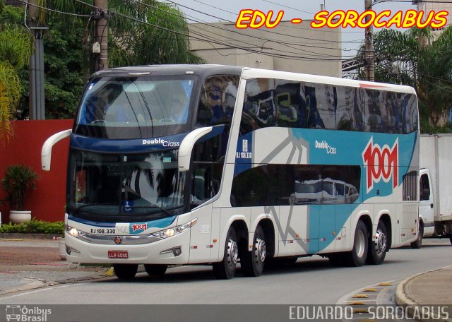 Auto Viação 1001 RJ 108.330 na cidade de Sorocaba, São Paulo, Brasil, por EDUARDO - SOROCABUS. Número da foto: #2892427.