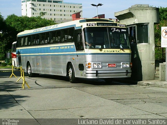 Viação Cometa 7172 na cidade de São Paulo, São Paulo, Brasil, por Luciano David de Carvalho Santos. ID da foto: 2892073.