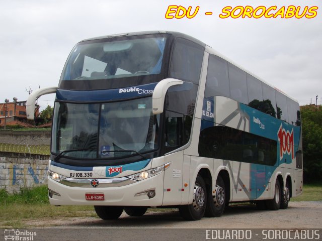 Auto Viação 1001 RJ 108.330 na cidade de Sorocaba, São Paulo, Brasil, por EDUARDO - SOROCABUS. Número da foto: #2892430.