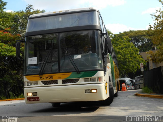 Empresa Gontijo de Transportes 15355 na cidade de São Paulo, São Paulo, Brasil, por Stefano  Rodrigues dos Santos. ID da foto: 2891539.