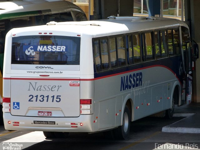 Viação Nasser 213115 na cidade de Ribeirão Preto, São Paulo, Brasil, por Fernando Reis. ID da foto: 2891233.