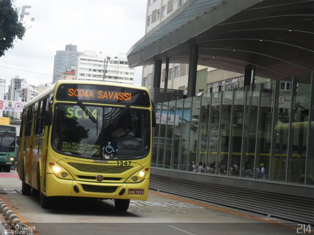 Autotrans > Turilessa 1347 na cidade de Belo Horizonte, Minas Gerais, Brasil, por Luiz Fernando. ID da foto: 2891916.