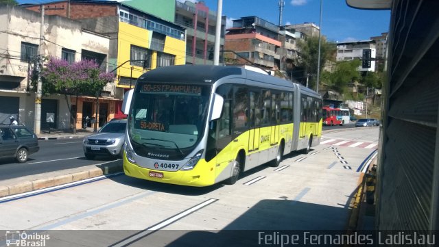 Coletur Coletivos Urbanos 40497 na cidade de Belo Horizonte, Minas Gerais, Brasil, por Felipe Fernandes Ladislau. Número da foto: #2892151.