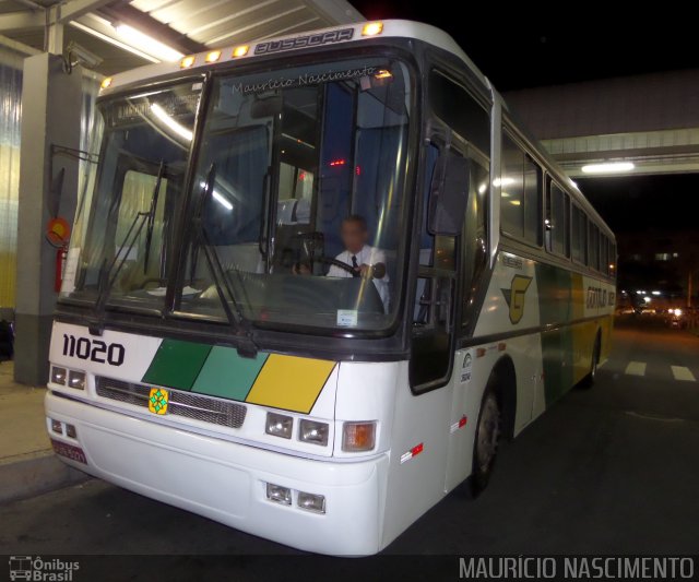 Empresa Gontijo de Transportes 11020 na cidade de Belo Horizonte, Minas Gerais, Brasil, por Maurício Nascimento. ID da foto: 2892616.