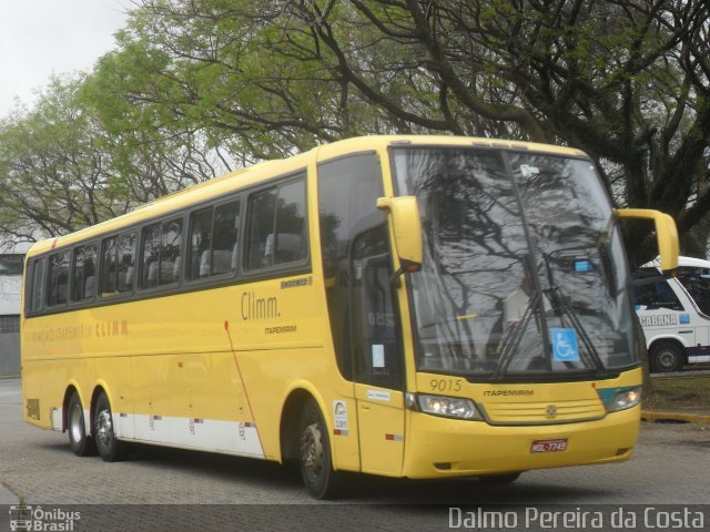 Viação Itapemirim 9015 na cidade de São Paulo, São Paulo, Brasil, por Dalmo Pereira da Costa. ID da foto: 2891343.