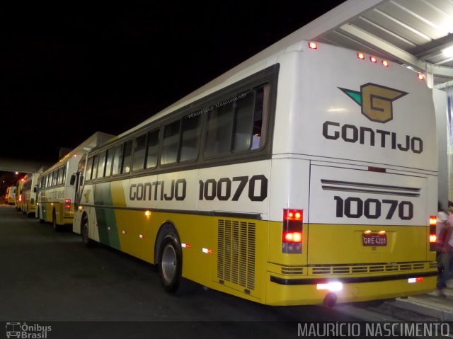 Empresa Gontijo de Transportes 10070 na cidade de Belo Horizonte, Minas Gerais, Brasil, por Maurício Nascimento. ID da foto: 2894609.