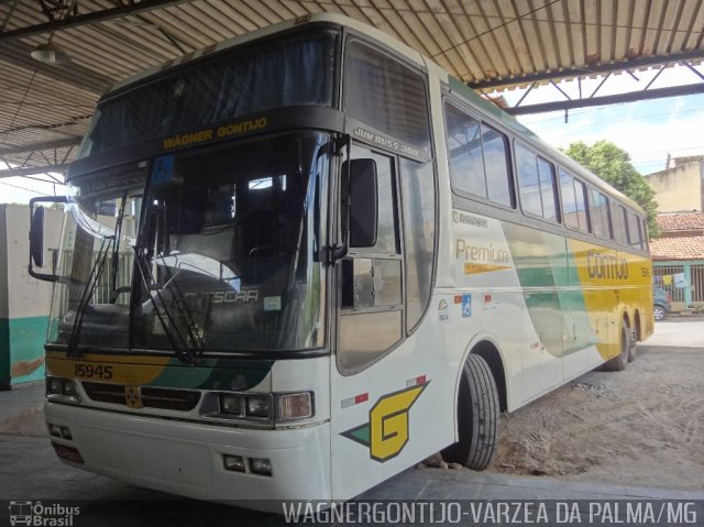Empresa Gontijo de Transportes 15945 na cidade de Várzea da Palma, Minas Gerais, Brasil, por Wagner Gontijo Várzea da Palma-mg. Número da foto: #2893880.