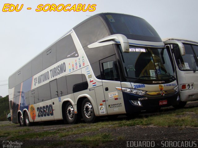 Santo Antônio Turismo 26600 na cidade de São Paulo, São Paulo, Brasil, por EDUARDO - SOROCABUS. Número da foto: #2894520.