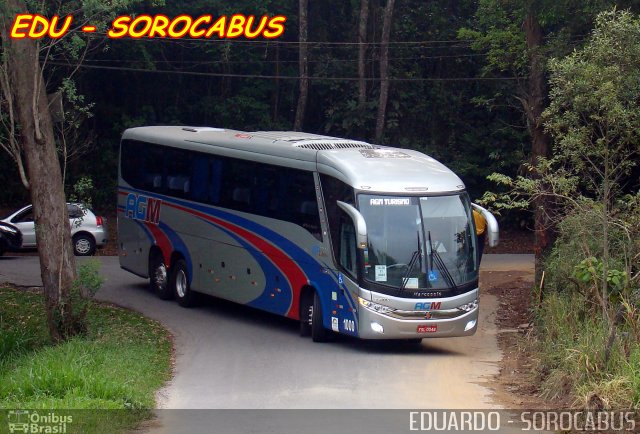 AGM Transportes e Turismo 1000 na cidade de São Paulo, São Paulo, Brasil, por EDUARDO - SOROCABUS. ID da foto: 2894553.