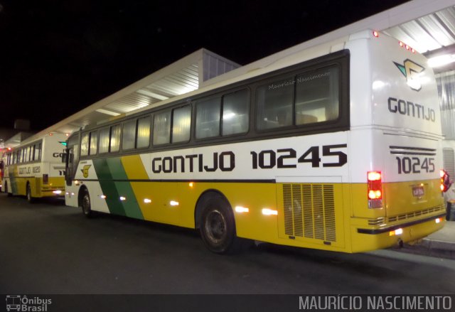 Empresa Gontijo de Transportes 10245 na cidade de Belo Horizonte, Minas Gerais, Brasil, por Maurício Nascimento. ID da foto: 2894585.