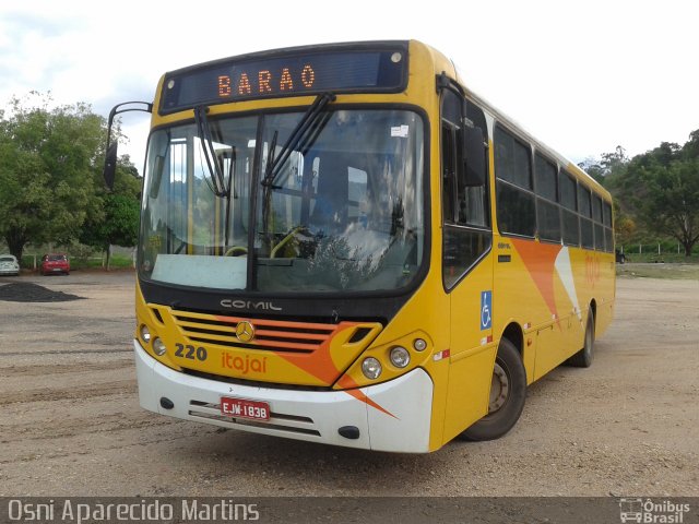 Viação Itajaí 220 na cidade de Itapira, São Paulo, Brasil, por Osni Aparecido Martins. Número da foto: #2894030.
