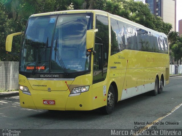 Viação Itapemirim 48115 na cidade de Curitiba, Paraná, Brasil, por Marco Aurélio de Oliveira. ID da foto: 2897059.