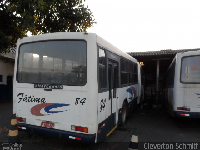 Transporte Coletivo Nossa Senhora de Fátima 84 na cidade de Cruz Alta, Rio Grande do Sul, Brasil, por Cleverton Schmitt. Número da foto: #2895158.
