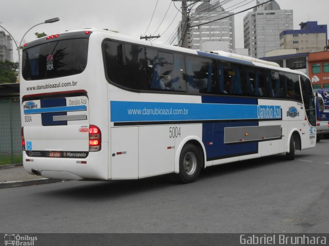 VIDA - Viação Danúbio Azul 5004 na cidade de São Paulo, São Paulo, Brasil, por Gabriel Brunhara. Número da foto: #2896949.