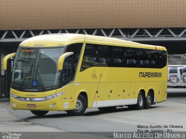 Viação Itapemirim 60765 na cidade de Rio de Janeiro, Rio de Janeiro, Brasil, por Marco Aurélio de Oliveira. Número da foto: #2897084.
