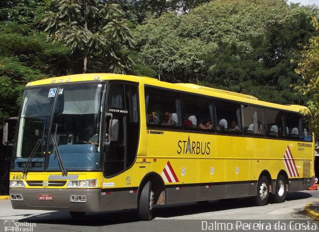 Viação Itapemirim 44045 na cidade de São Paulo, São Paulo, Brasil, por Dalmo Pereira da Costa. ID da foto: 2896764.