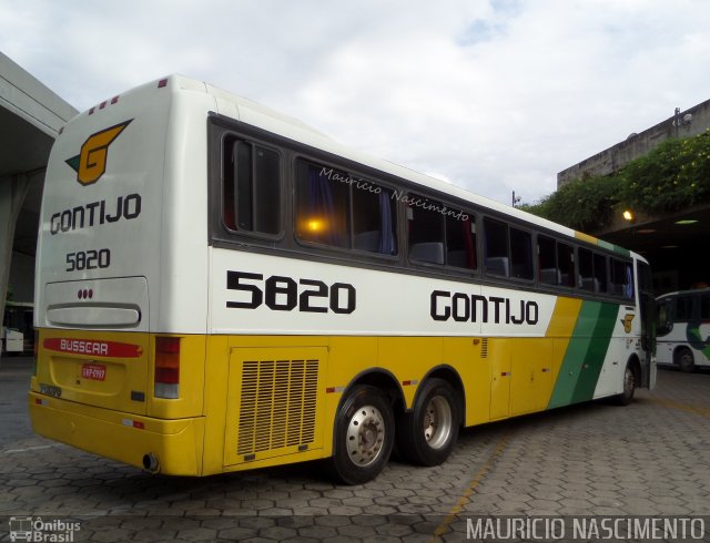 Empresa Gontijo de Transportes 5820 na cidade de Belo Horizonte, Minas Gerais, Brasil, por Maurício Nascimento. ID da foto: 2895520.