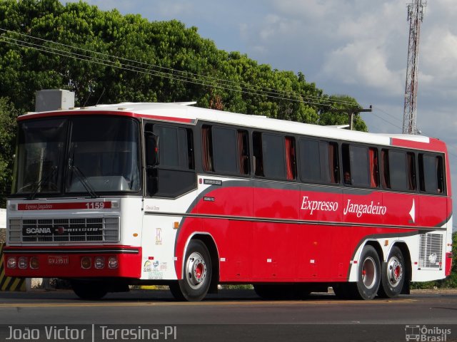 Expresso Jangadeiro 1159 na cidade de Teresina, Piauí, Brasil, por João Victor. ID da foto: 2898795.