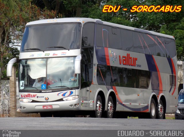 Valtur Turismo - Constantina Turismo Ltda(RS) 18000 na cidade de São Paulo, São Paulo, Brasil, por EDUARDO - SOROCABUS. ID da foto: 2898719.