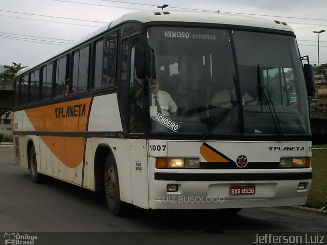 Planeta Transportes Rodoviários 1007 na cidade de Vitória, Espírito Santo, Brasil, por J.  Luiz. Número da foto: #2897876.